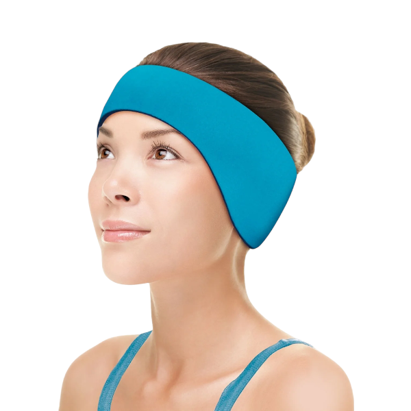 Quies 雙面防水游泳頭帶 - 細碼|法國品牌|保護耳朵不進水