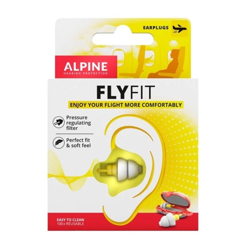Alpine Flyfit 飛機耳塞 – 搭飛機不再耳仔痛|荷蘭品牌
