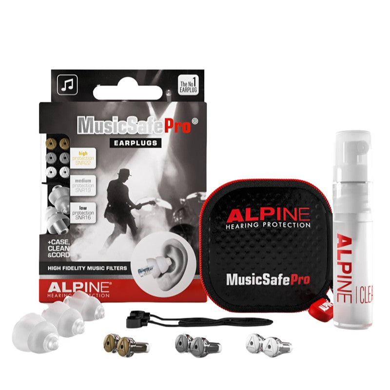 Alpine MusicSafe Pro 專業音樂耳塞 – 多種隔音效果調節|音樂人必備|荷蘭品牌