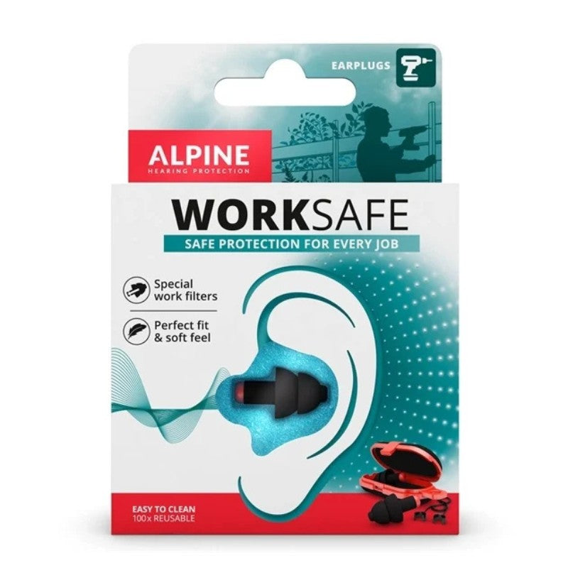 Alpine WorkSafe 降噪耳塞 – 機械操作 & DIY 聽力保護