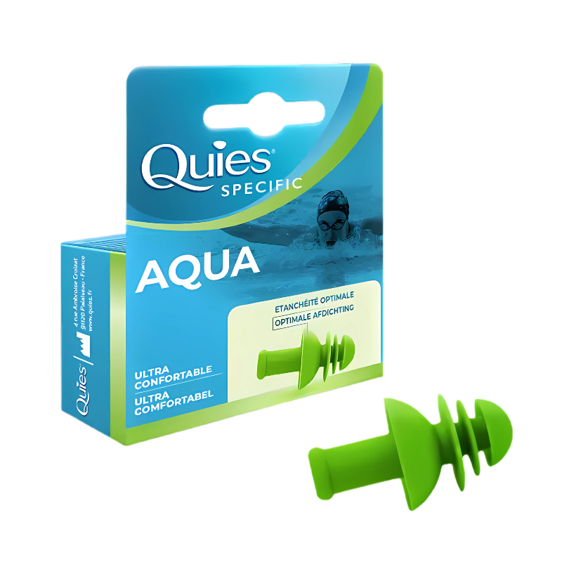 Quies Specific Aqua-大碼|防水游泳耳塞|法國品牌