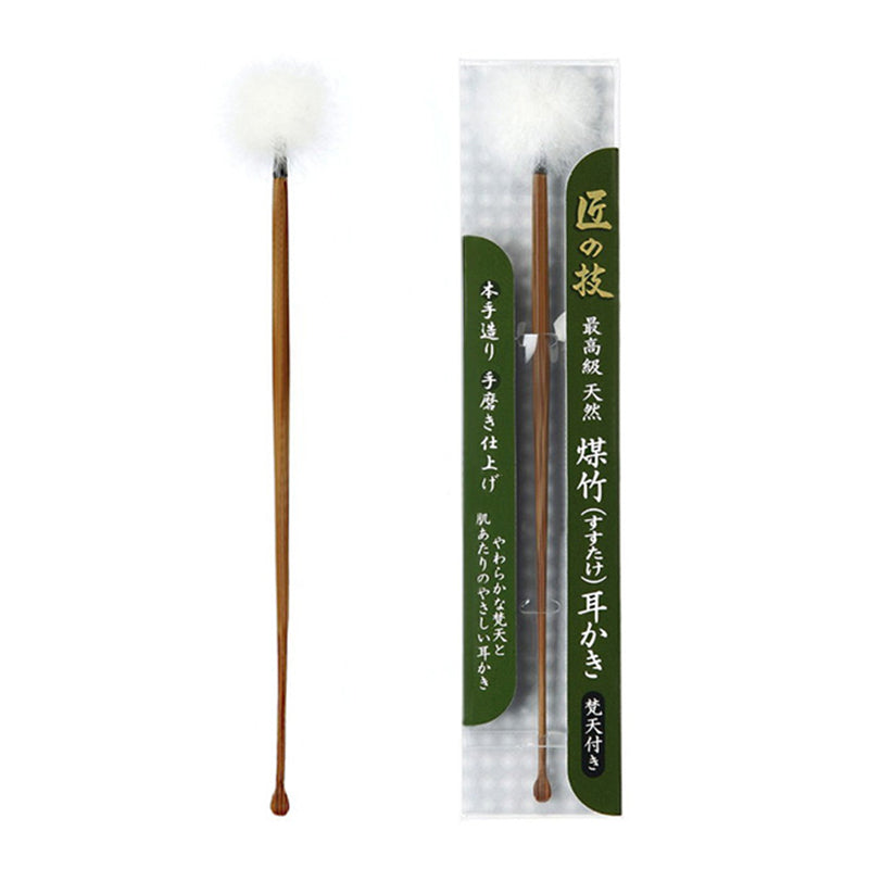 匠之技 G-2155 傳統天然煤竹耳挖-職人手工鑄造|台灣製|Green Bell