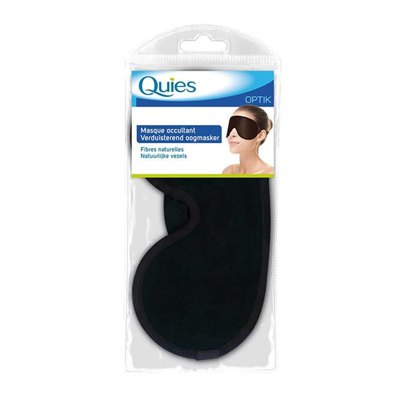 Quies 天然纖維睡眠眼罩|手工縫製|防鼻位漏光|側睡不移位