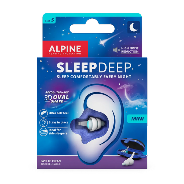 Alpine SleepDeep 睡眠耳塞 – 柔軟舒適新設計｜可選尺寸｜荷蘭品牌