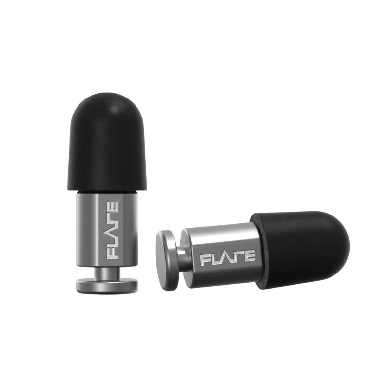Flare Isolate Pro 耳塞－鈦金屬｜多場景聽力保護｜方便除戴｜英國品牌