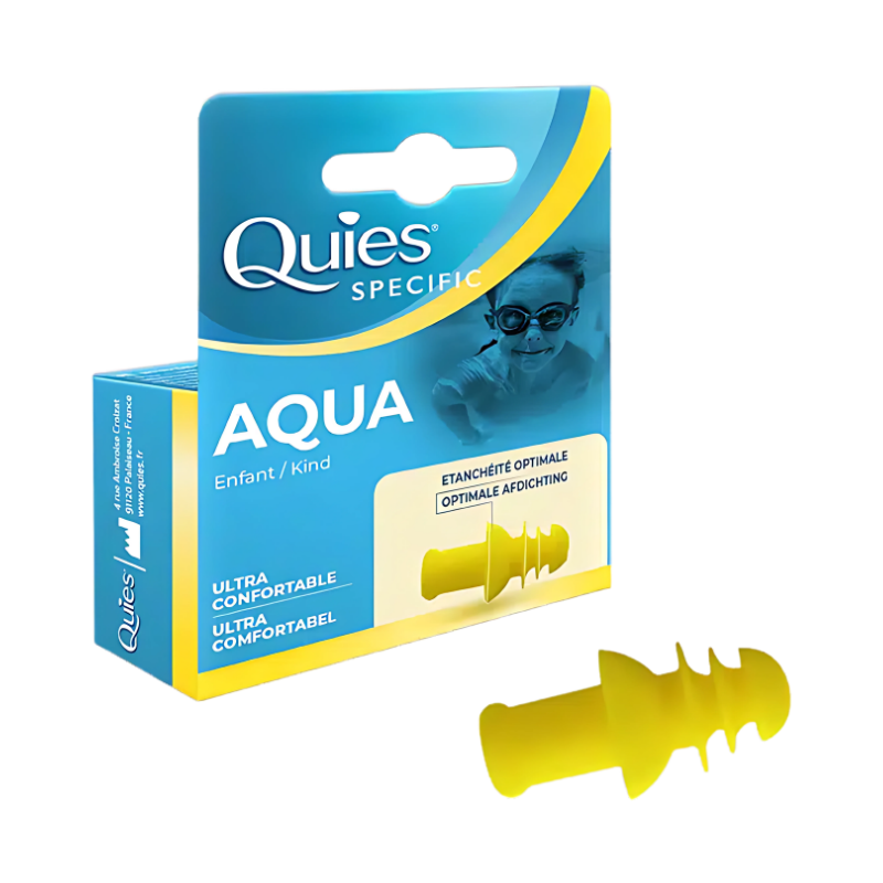 Quies Specific Aqua－細碼｜防水游泳耳塞｜法國品牌