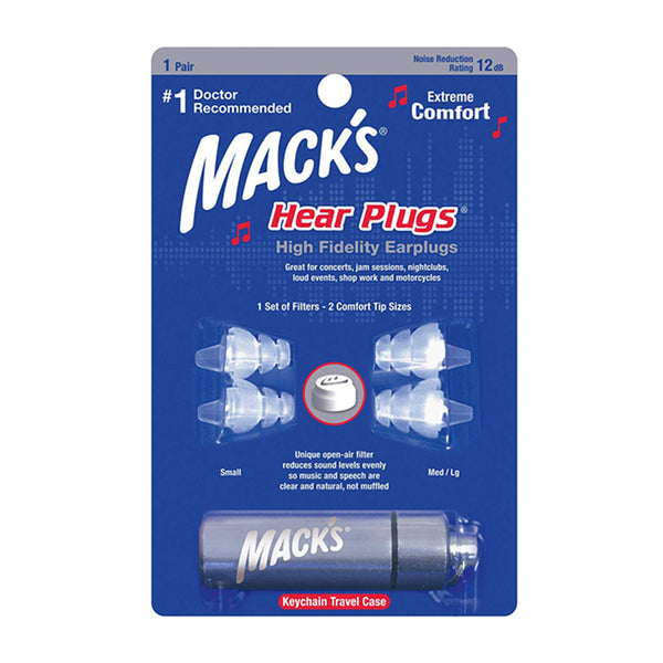 Mack’s Hear Plugs 音樂耳塞 – 防耳痛｜配收納盒