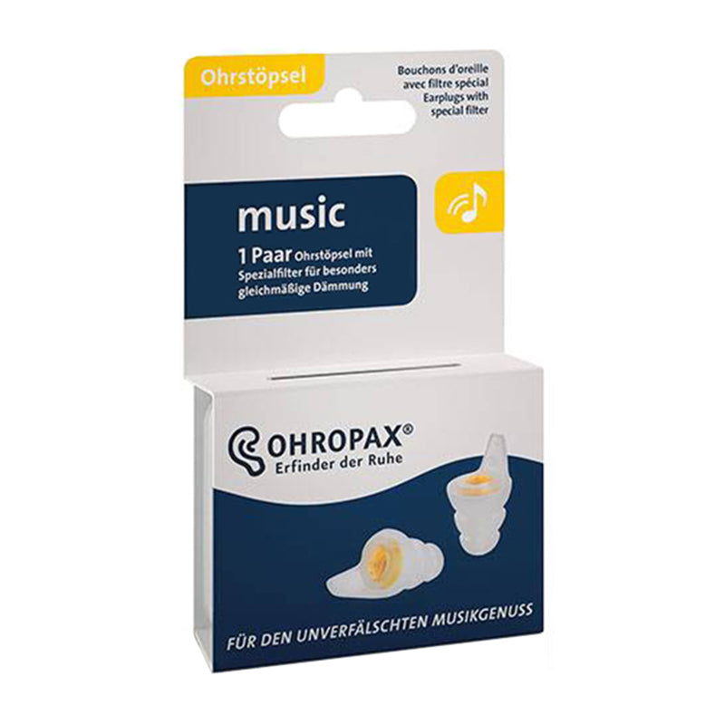 Ohropax Music 音樂耳塞 – 演唱會防耳痛｜德國品牌