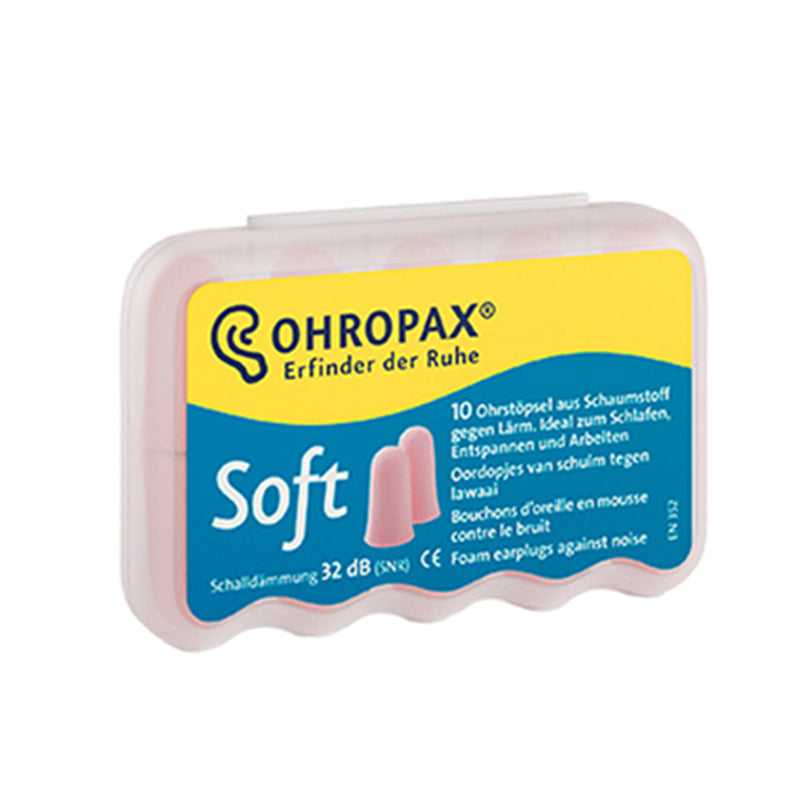 Ohropax Soft 耳塞 – 5 對裝｜德國品牌｜柔軟舒適設計