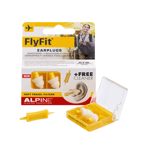 Alpine Flyfit 飛機耳塞 – 搭飛機不再耳仔痛｜荷蘭品牌