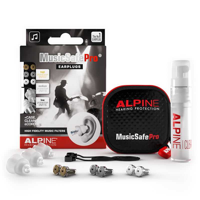 Alpine MusicSafe Pro 專業音樂耳塞 – 多種隔音頻率調節｜音樂人必備