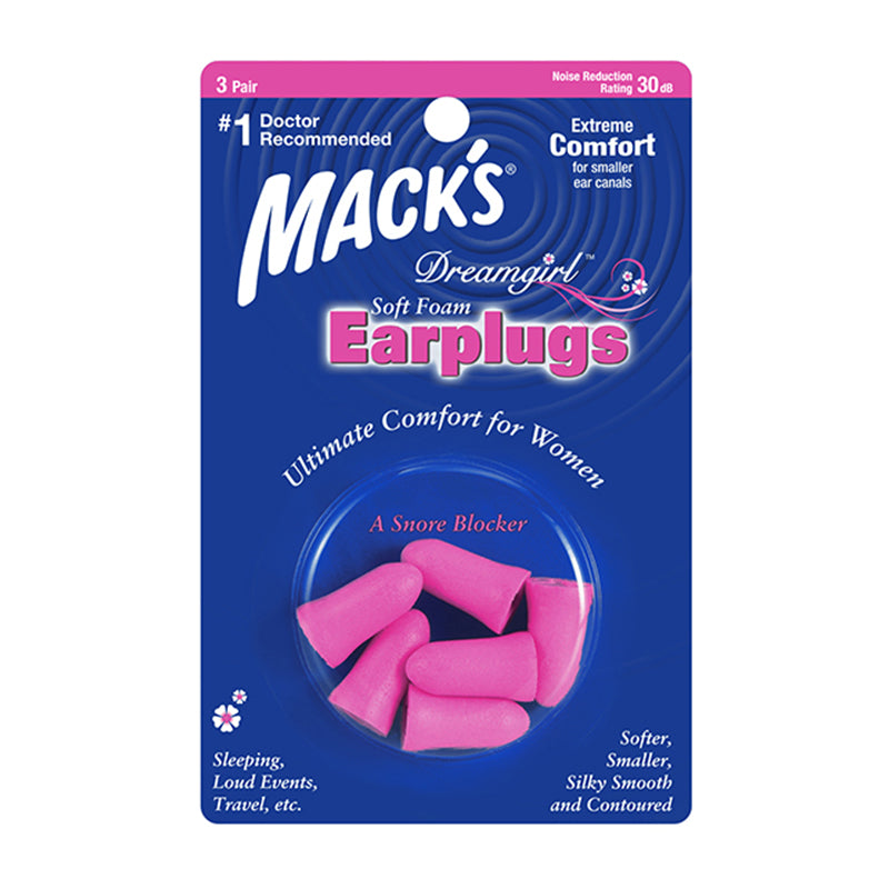 Mack’s 女仕專用耳塞 – 3 對裝｜窄耳道設計
