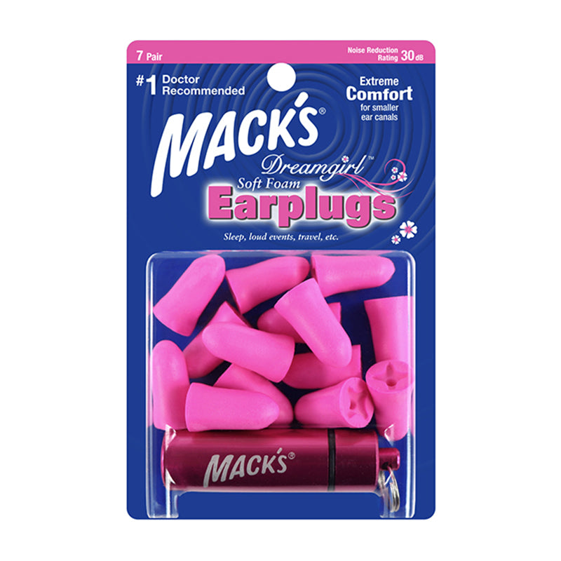 Mack’s 女仕專用耳塞 – 7 對裝｜窄耳道設計