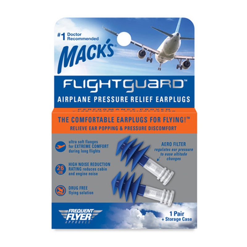 Mack’s Flightguard 飛機耳塞 – 降壓防耳痛｜配收納盒