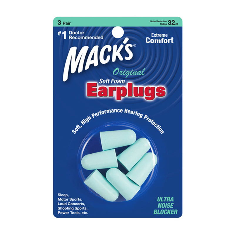 Mack’s Original 耳塞 – 3 對裝｜經典原版設計