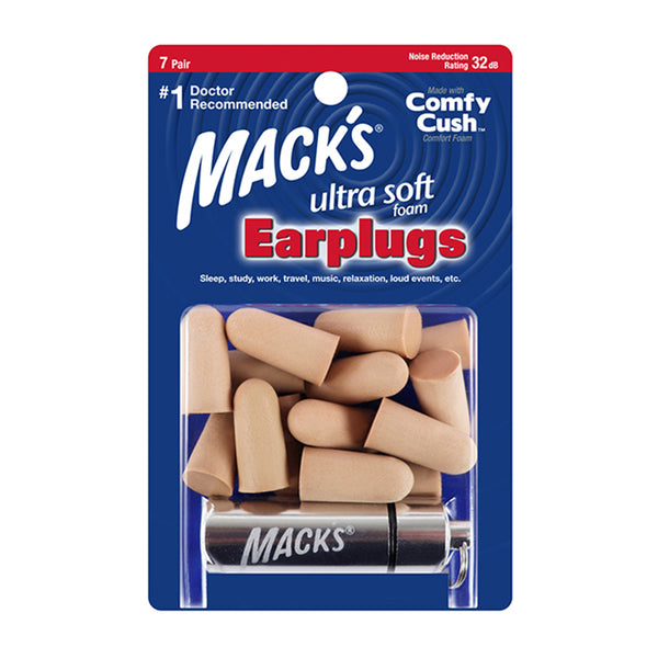 Mack’s Ultra Soft 耳塞 – 7 對裝｜經典新版設計
