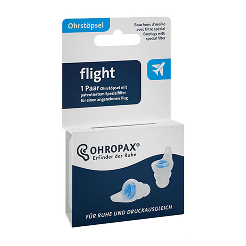Ohropax Flight 飛機耳塞 – 防耳痛｜大人及小朋友可用｜德國品牌