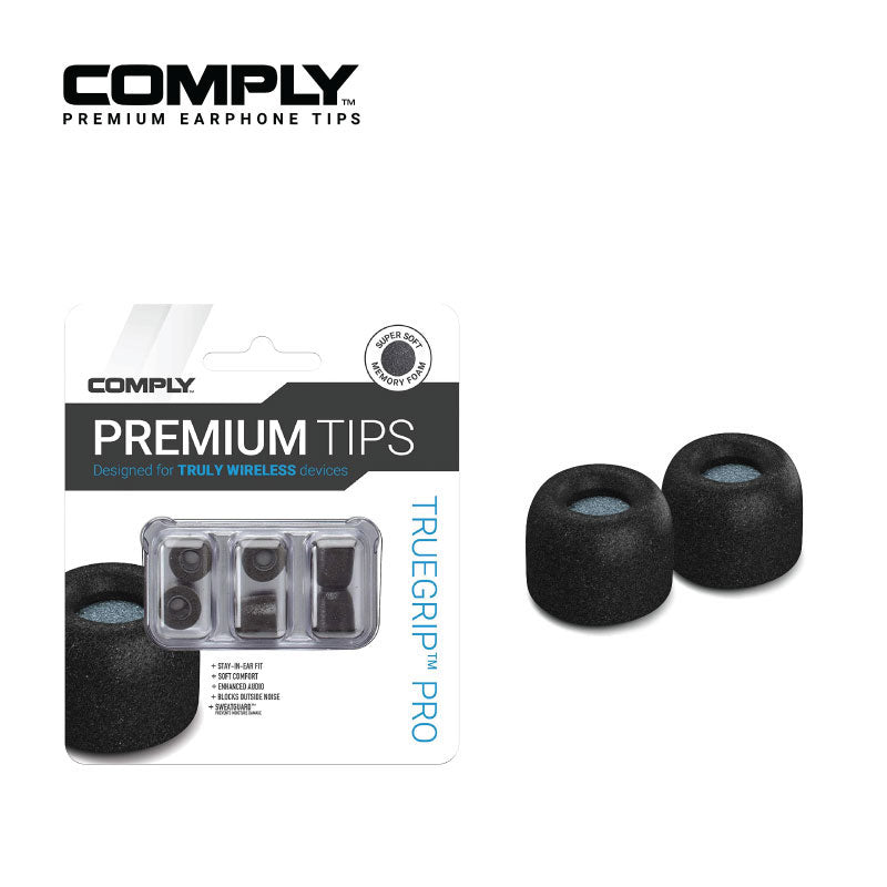 Comply TrueGrip Pro 真無線耳機專用耳棉－3 對裝 | 多種尺寸選擇