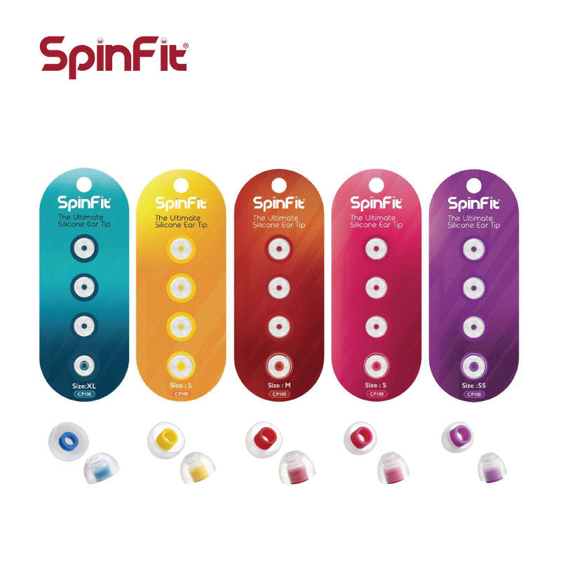 SpinFit CP100 第二代新版耳膠－2 對裝 | 多種尺寸選擇