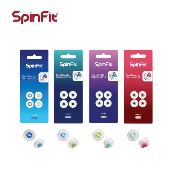 SpinFit CP360 真無線耳機專用耳膠－2 對裝 | 多種尺寸選擇
